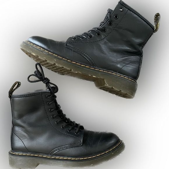 Dr. Martens Classic Matte Zavala Jr Combat Black size 3 - Picture 7 of 8